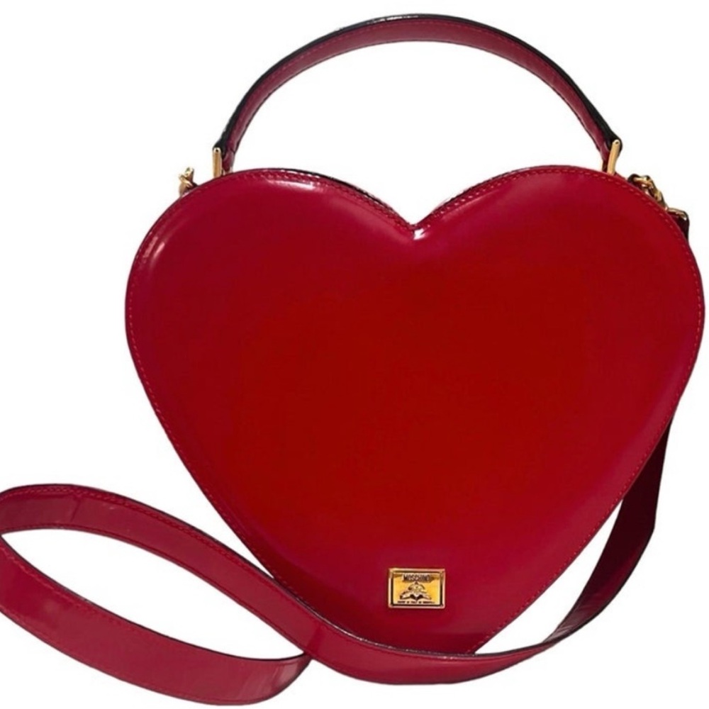 ISO Moschino Red Heart Bag Love Me
